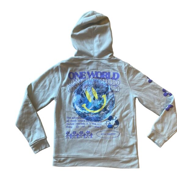 Brooklyn Cloth MFG Co One World Hoodie Men’s Size Medium - Picture 1 of 8